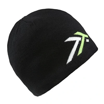 Image of Regatta Professional Mens Tctcl Wprf Beanie Hat, Black/Lime