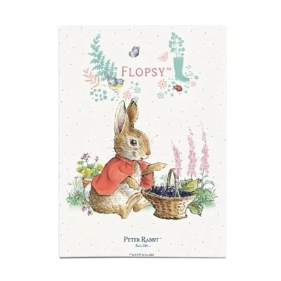 Image of Fridge Magnet (65 x 90 mm) Beatrix Potter Flopsy Sitting