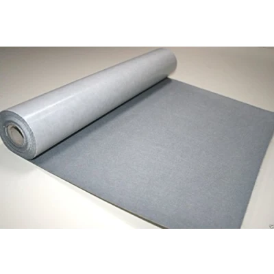 Image of Self Adhesive Felt Baize Fabric Mini Rolls Grey, 1Mtr 100cmx45cm