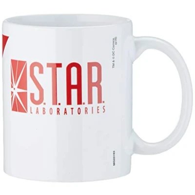 Image of DC Comics MG23163 The Flash Star Labs Ceramic Mug , White