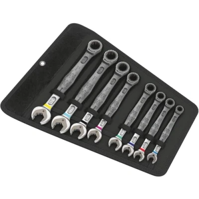 Image of Wera Joker Combination Ratchet Spanner set, Imperial, 8pc, 05020012001