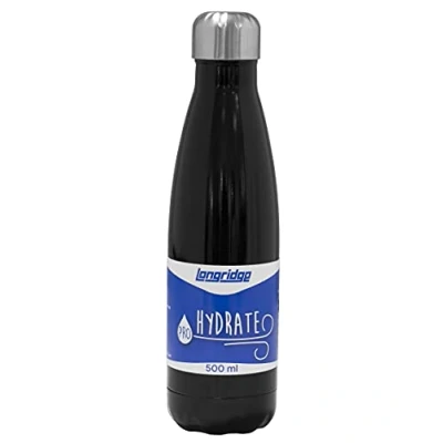 Image of Longridge &#039;s Hydrate 500Ml Drinks Bottle Water, Blue,