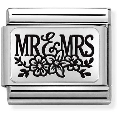 Image of Nomination Mr &amp; Mrs Flower Charm