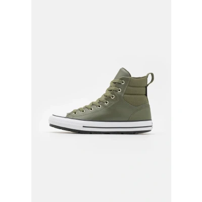 Image of Converse Chuck Taylor ALL STAR Berkshire BOOT Waterrepellent Unisex Hightop trainers, Size: 4, Utility/light filed surplus Leather and textile