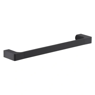 Image of Gedy Towel Bar 35 cm Pirenei Matte Black