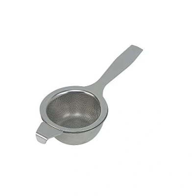 Image of Dexam 17840526 Tea Strainer with drip bowl, Stainless steel