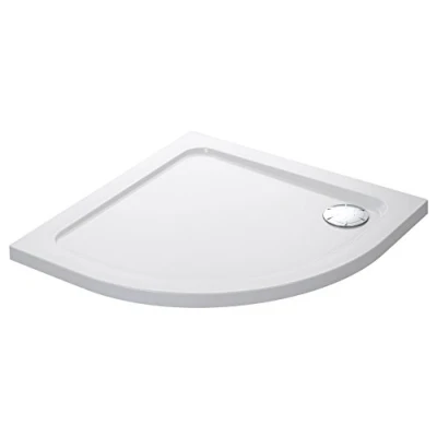 Image of Mira Showers 1.1697.015.WH Quadrant 800 x mm Flight Low Corner Enclosure Shower Tray White