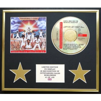 Image of EARTH,WIND &amp; FIRE/CD DISPLAY/LIMITED EDITION/COA/DEFINITIVE COLLECTION