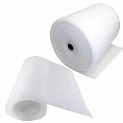 Image of 500mm x 200M Soft Foam Wrap Roll Protecting Cushioning Fragile Items Safe Shipping or Storage Moisture Resistant Insulation Underlay Packing Solution