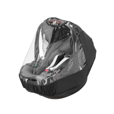 Image of Maxi Cosi Baby Car Seat Rain Cover, Transparent