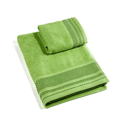 Image of Caleffi Gim Guest Towel, Cotton, Apple, CM. 40X55+60X100, 76368