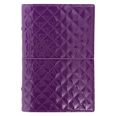 Image of Filofax Personal Domino Luxe Organiser Purple