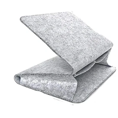 Image of Bedside Storage Pocket,Felt Caddy Organizer Hanging Bag for TV Remote Control, Book, Phone(grey)