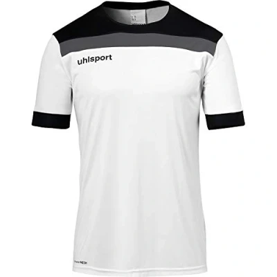 Image of Uhlsport Offense 23 Jersey Men&#039;s White/Black/Anthra, Large
