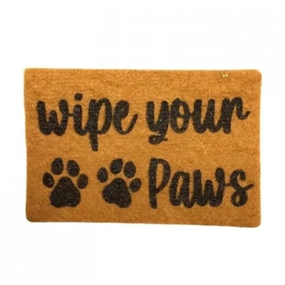 Image of Melody Jane Dolls House Wipe Your Paws Door Mat Miniature Hall Step Accessory 1:12 Scale