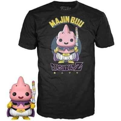Image of Funko Dragon Ball Z Booble Head POP N xx Buu Avec Glace + T Shirt (S)