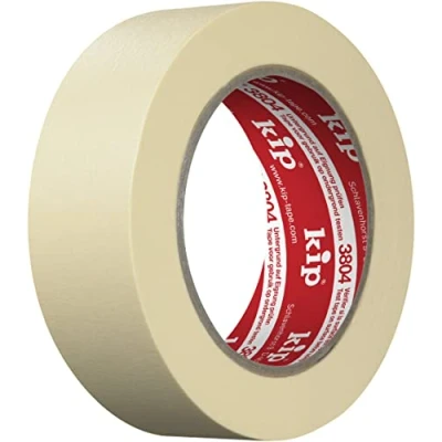 Image of Kip Trade Masking Tape for Painting 36mm x 50m Sharp Paint Lines, Decorating Tape, Painters Decorators