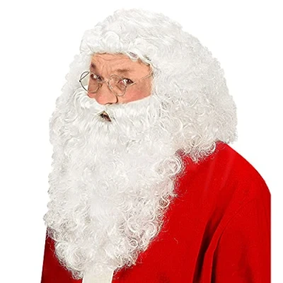 Image of Santa Claus /Beard Deluxe Wig for Hair Accessory Fancy Dress