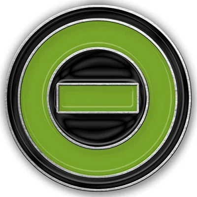 Image of Type O Negative Symbol Pin Badge One Size