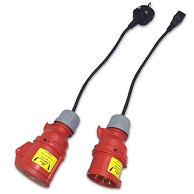 Image of Marten® 415V 16A 5 Pin Adapter Set for PAT Testing 3 Phase