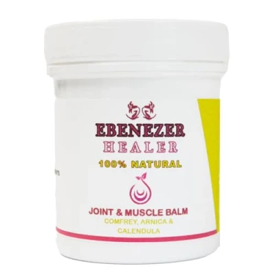 Image of Comfrey, Arnica and Calendula Natural Balm for Joint Pain 150ml 100% Soothing UK Ebenezer Healer Vitamin E