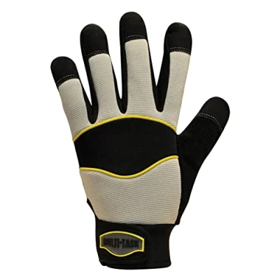 Image of Polyco MT5/08 Multi Task 5 Synthetic Leathers with PVC Inner Palm Gloves Size 8