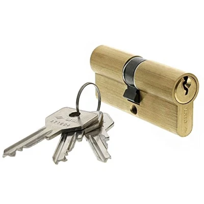 Image of CISA European Profile Cylinder C2000, Brass, Gold, 0G300180