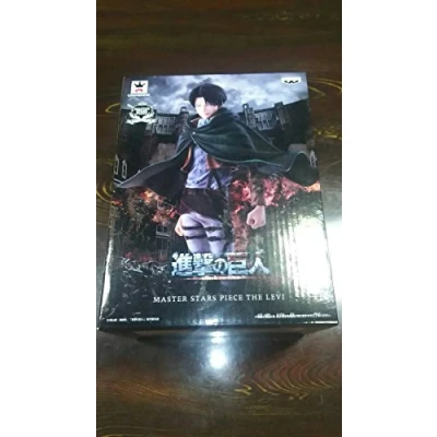 Image of Banpresto Attack on Titan Master Stars Piece 49088 9.5&quot; Levi Ackerman Action Figure