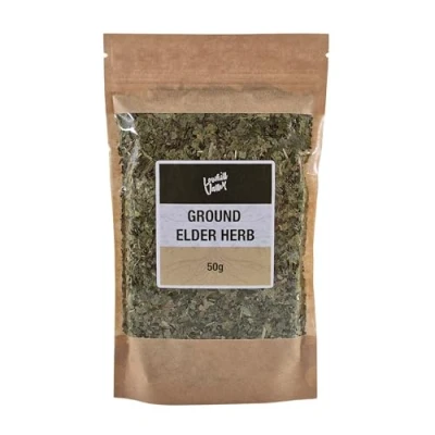 Image of Lowhill Valley Ground Elder Herb Aegopodium Podagraria Herbal Tea Traditionally Used 100% Pure No Additives or Preservatives Organically Grown 50g
