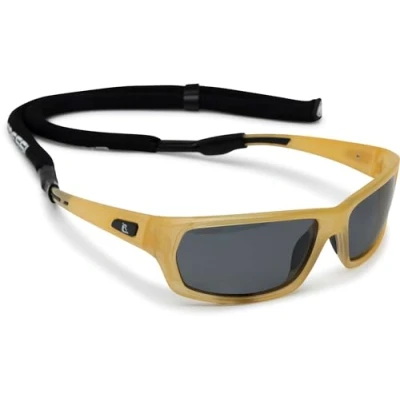 Image of Cressi Bill Sunglasses W/Lace, Bakelite/Mirrored Lens Black, Standard