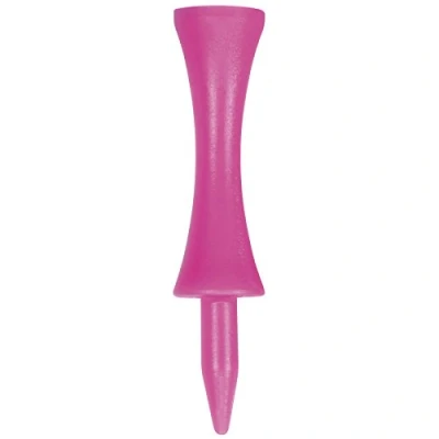 Image of Masters Golf Plastic Graduated Castle Tees Size 2 1/4&quot; Pack of 25 Pink