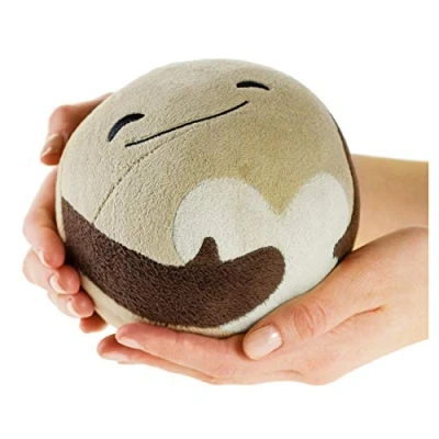 Image of getDigital Planet Pluto Science Plush Toy For Geeks, Nerds, Adults and Teens Cute Astronomy Stuffed Plushie With A Heart, Modeled After Famous NASA Pictures 14 cm Diameter