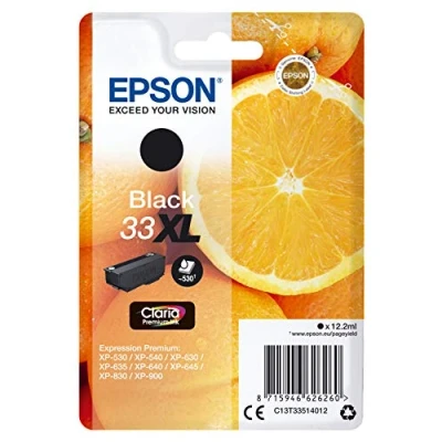 Image of Epson C13T33514022 33XL Original Inkjet Cartridges Black