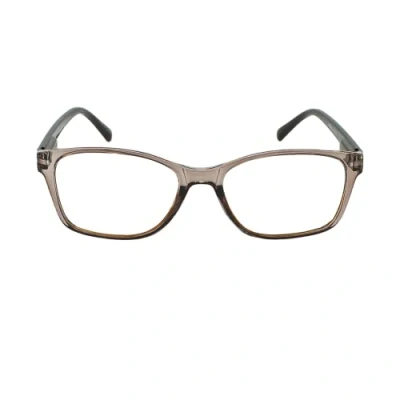 Image of Reading Glasses Shop Style PC06 Vinyl Glasses, 1.00 Strength, Grey/Black