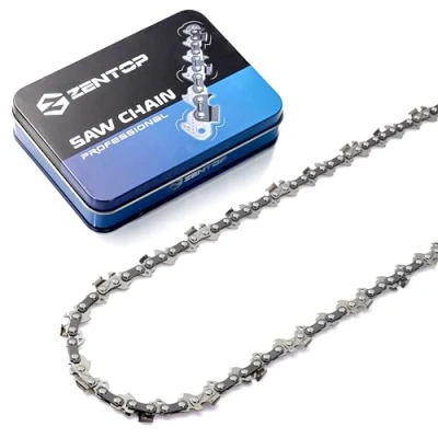 Image of ZENTOP Carbide Chainsaw Chain 16 Inch, .043&quot; Gauge, 3/8&quot; LP Pitch, 55 Drive Links, Fits Stihl MS170, MS171, MS180c and More 61PMM355, R55, 1 Pack