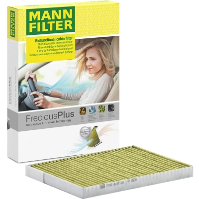 Image of 272770840R, 272774658R, 272776480R, 27891JY10A, 27891JY15A Pollen FILTER MANN FP 2620 RENAULT: Koleos I