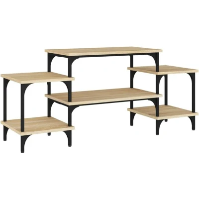 Image of vidaXL TV Cabinet Sonoma Oak 117x35x52 cm Engineered Wood