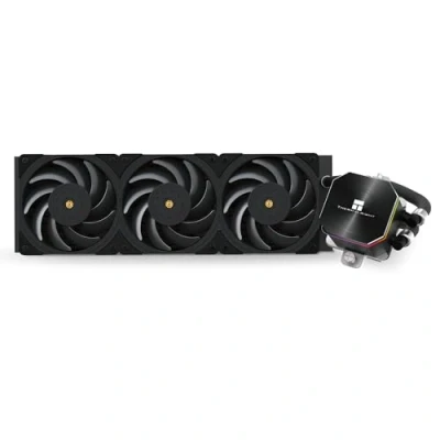 Image of Thermalright Frozen Edge 360 Black Liquid CPU Water cooler With 120mm PWM Fan,360 Cold Row Specification,Integrated Heatsink for AMD/AM4/AM5,Intel LGA1700/1150/1151/1200/2011