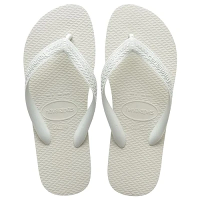 Image of Havaianas Unisex Top Color, White, 4.5/5