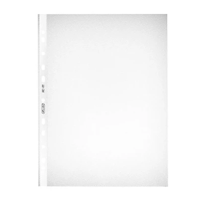 Image of Herlitz 5814108 Document Wallet A4 Grained with Ring Reinforcement Pack of 100