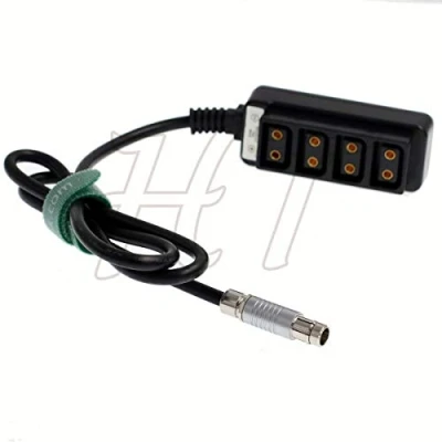 Image of HT Alexa RS 3 Pin to 4 Port D tap Power Splitter Female P Adapter Cable