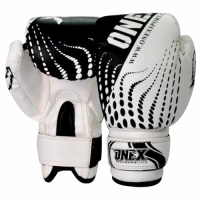 Image of Boxing Gloves, Pro Training Sparring, Maya Hide Leather, Muay Thai MMA Kickboxing, Men Women Adult, Heavy Punching Bag Mitts Focus Pads Workout, Ventilated Palm, Multi Layered, 6Oz