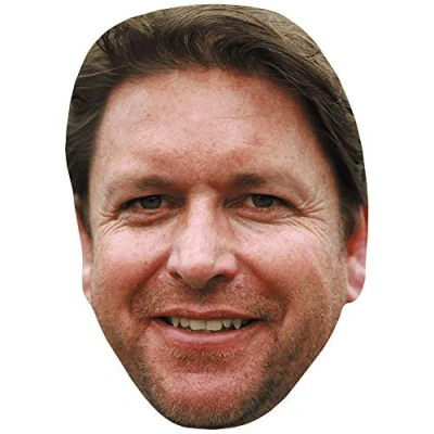 Image of James Martin (Stubble) Celebrity Mask, Flat Card Face, Fancy Dress Mask