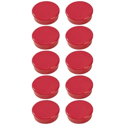 Image of Dahle 00.13.95538 Holding Magnet 38 mm 10 Pieces Red