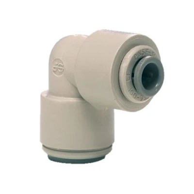 Image of John Guest Acetal Copolymer Tube Fitting, Reducing Elbow, 5/16&quot; x 1/4&quot; OD (Pack of 10)