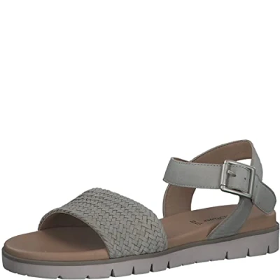 Image of s.Oliver Women&#039;s 5 28121 20 Sandal, Pistachio, 3.5 UK