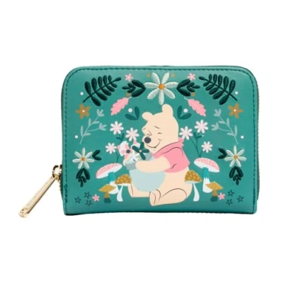 Image of Loungefly Disney Winnie The Pooh and Friends Folk Art Wallet Beige