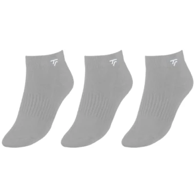 Image of Tecnifibre Socks Low Cut Silver 3 Pack