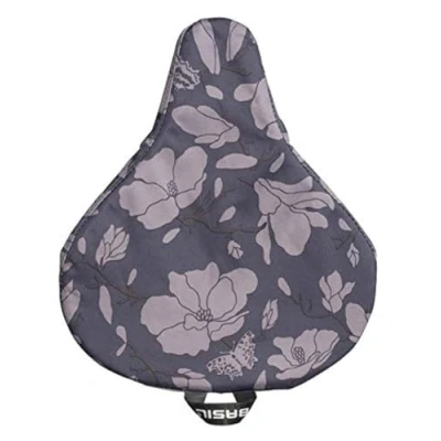 Image of Basil Unisex Magnolia Saddle Cover, Blue (Blackberry), One Size