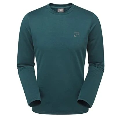 Image of Sprayway Dornie Crew Baselayer Top M Marine Blue